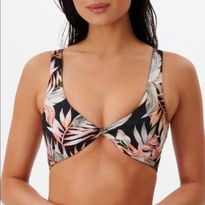 Reversible Ripcurl Havana Twist Crop Bikini Top